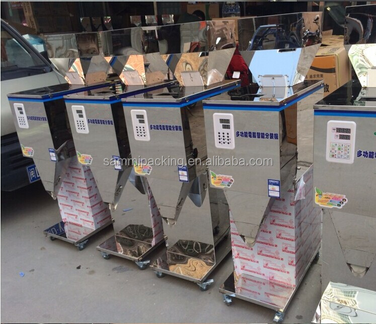 Volumetric Tea Weighing and Filling Machine